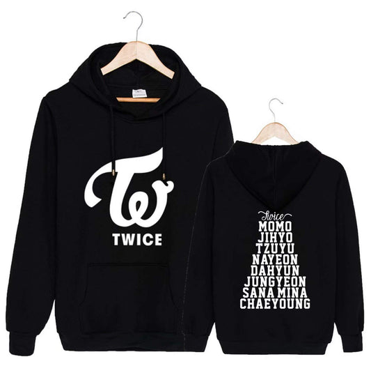 Kpop Twice Merchandise, Twice Hoodie Tzuyu Sana Dahyun Nayeon Sweatshirt Sweater.