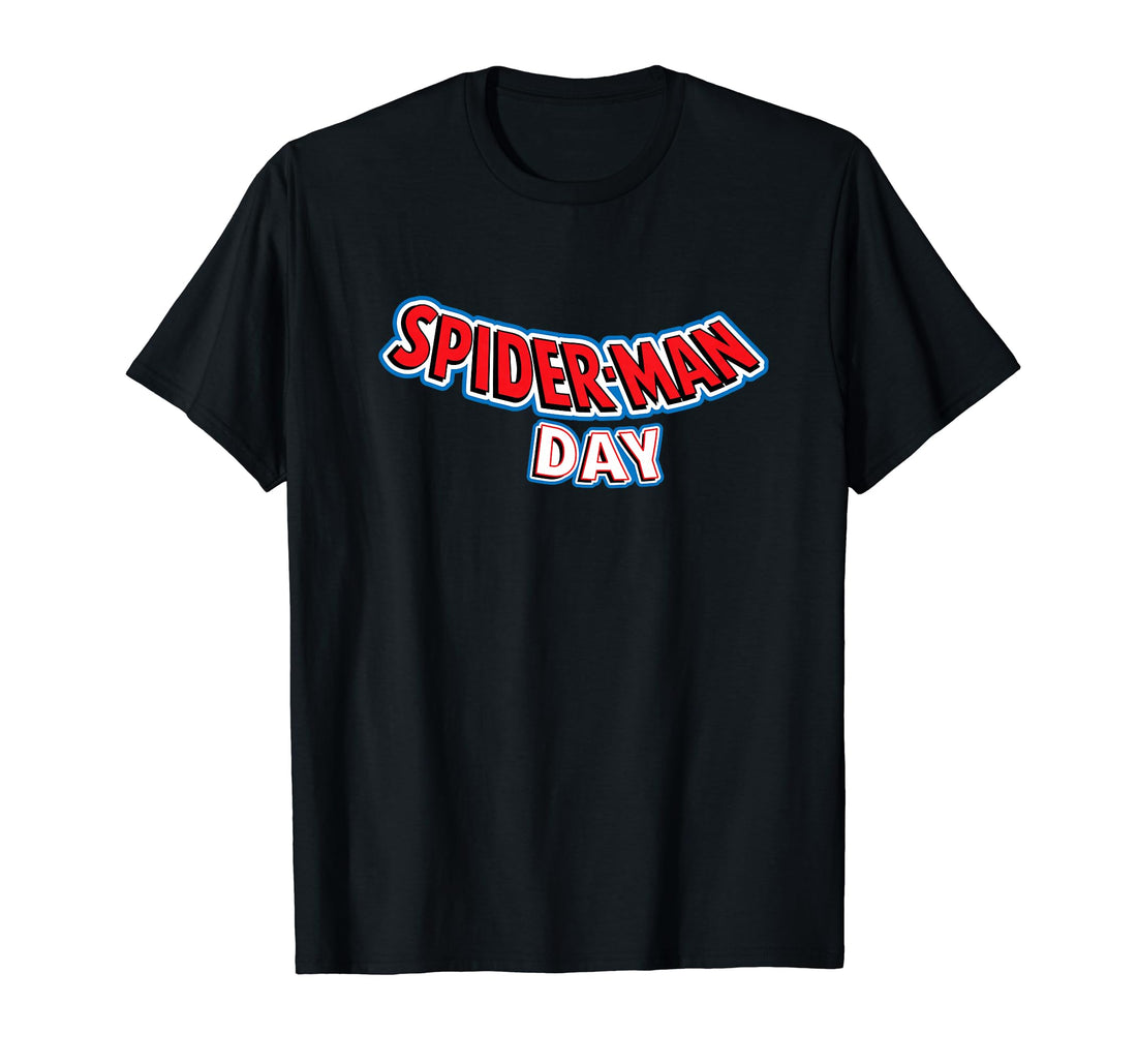 Marvel Spider-Man Day August 1 Official Logo T-Shirt.