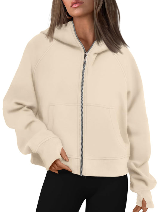 Cozy AUTOMET Fleece Hoodies for Women's Fall and Winter Outfits