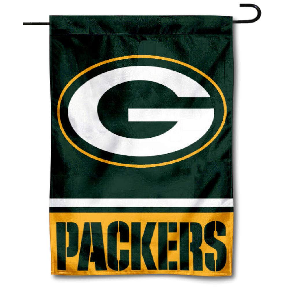 WinCraft Green Bay Packers Double Sided Garden Flag.