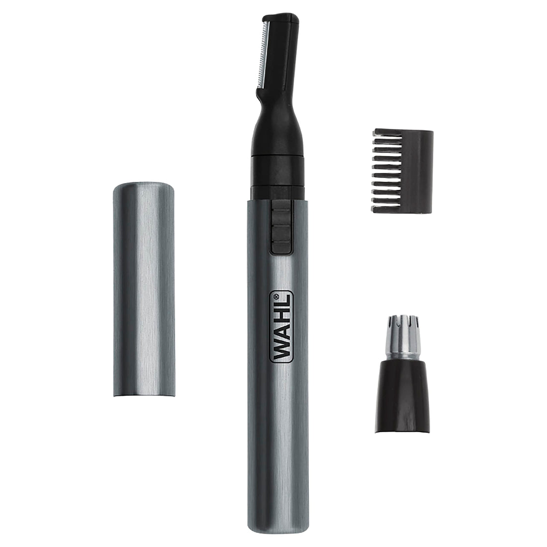 Wahl Micro Groomsman Battery Personal Trimmer for Hygienic Grooming with Rinseable, Interchangeabl...