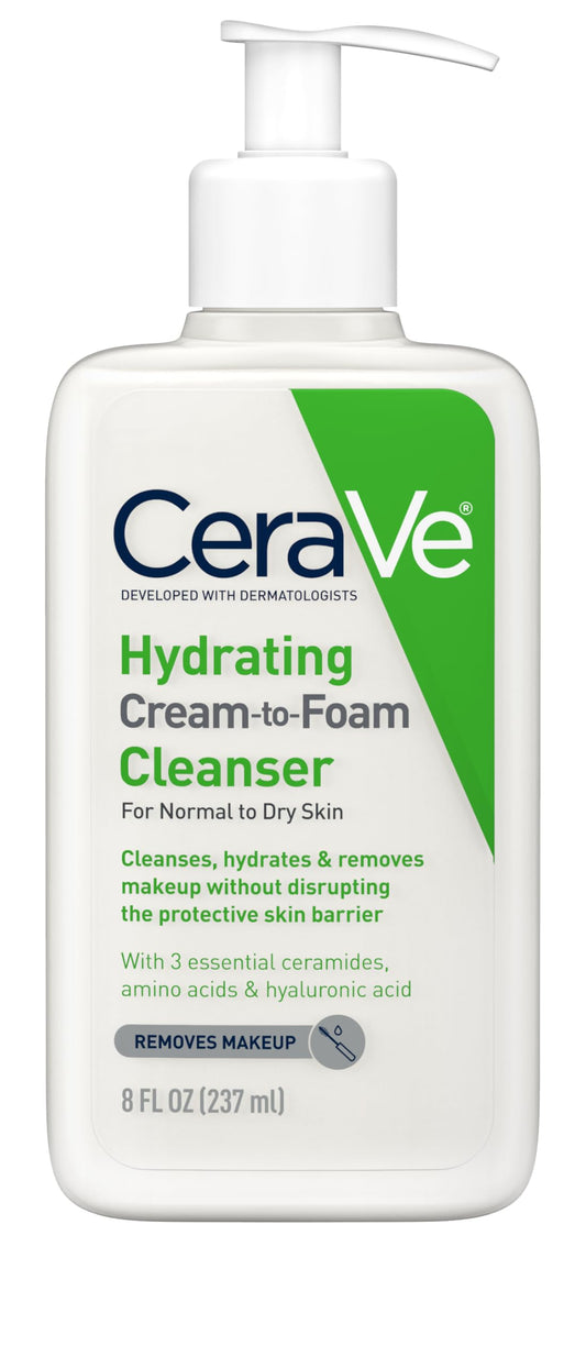 Hyaluronic Acid Hydrating Face Wash for Dry Skin Cleansing Solution.