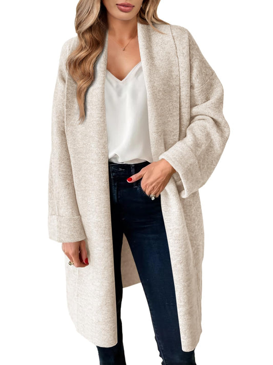 Scoonstations Whispered Secrets: Women's Oversized Cardigan Sweater Overshadowed Eden Style