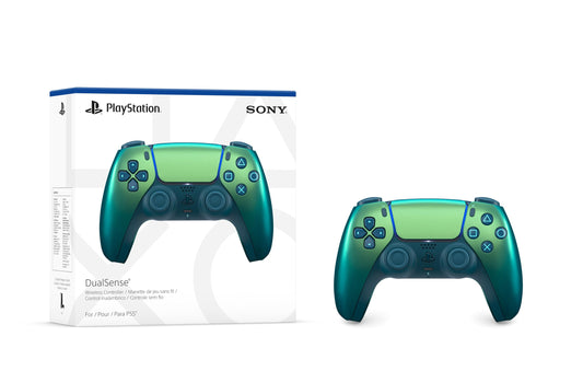 PlayStation DualSense Wireless Controller in a unique Chroma Teal color.