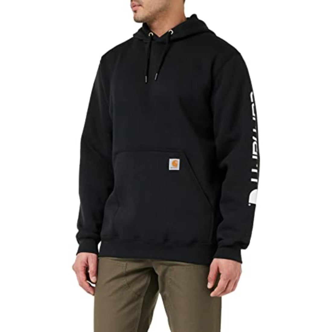 Bulky yet Cozy Logo-Sleeved Sweatshirt for the Fashionably Functional Chilled