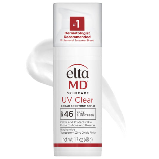 EltaMD UV Clear Face Sunscreen, Oil Free Sunscreen with Zinc Oxide, Dermatologist Recommended ...