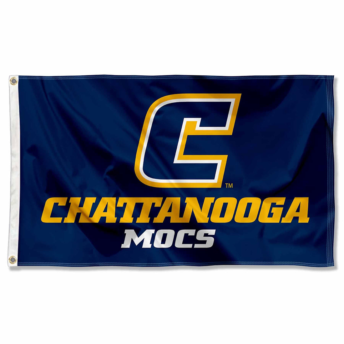 Tennessee Chattanooga Mocs UTC University Large College Flag.