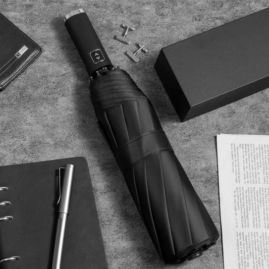 Windproof Travel Compact Umbrella - Automatic and Portable Rain Solution
