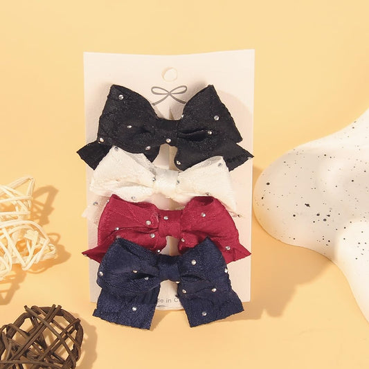 Sparkly Oversized Bow Clips That Actually Stay Put All Day