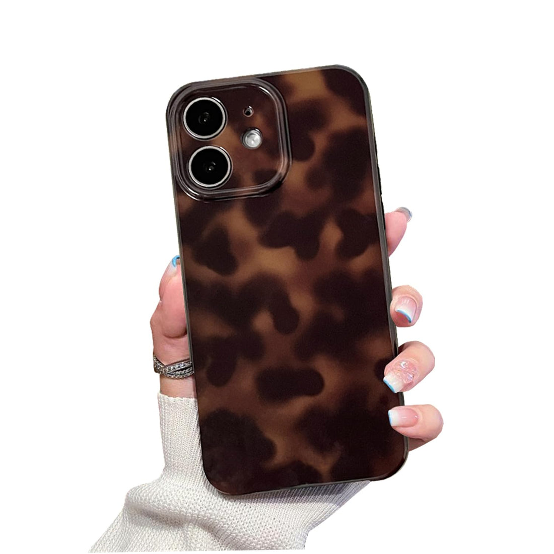 Cute Amber Leopard iPhone Case - Shockproof & Camera Protective Phone Cover