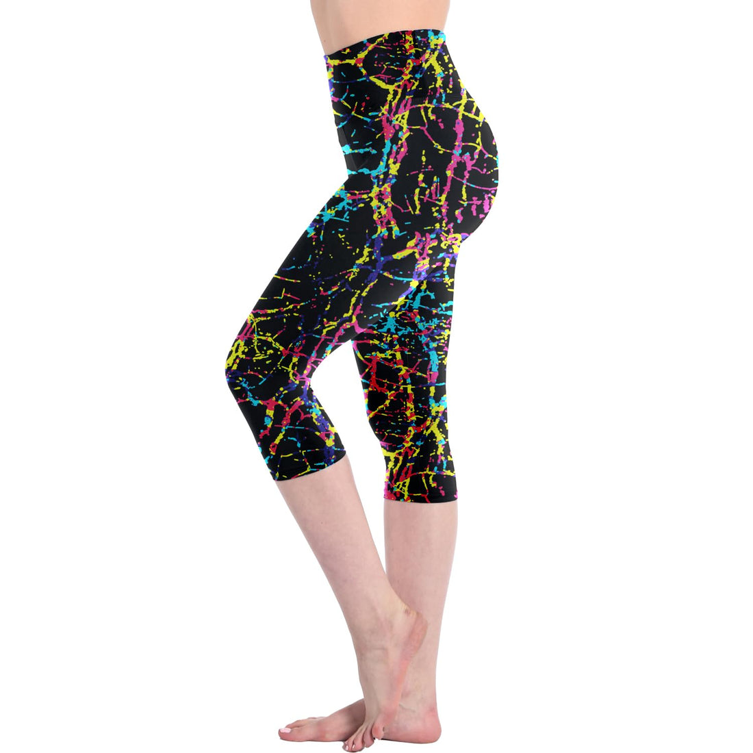 High Waist Comfortable Workout Leggings for Women's Running and Training.