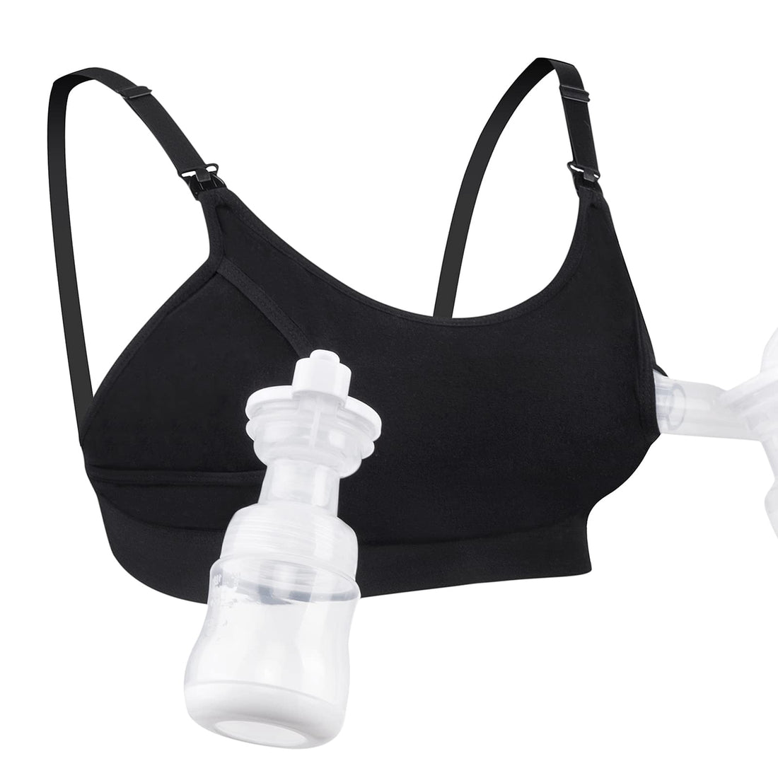 Hands-Free Pumping Bra for Easy Nursing and Breast Pumping Convenience.