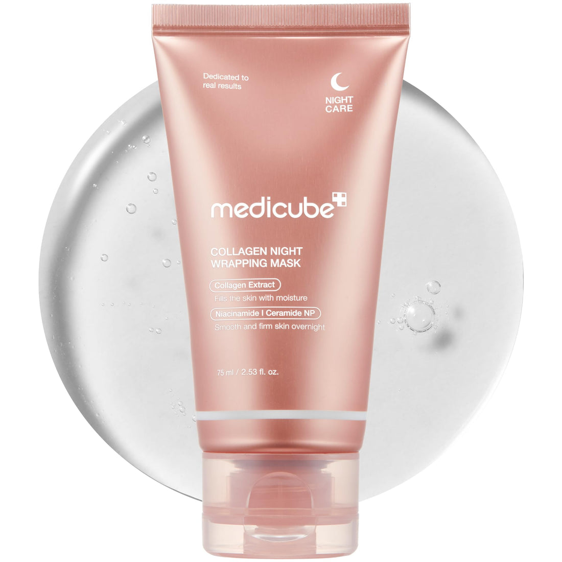 Revitalize and Glow with Medicube Collagen Wrapping Regenerative Facial Mask.