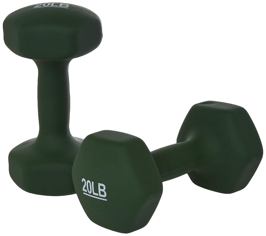 Durable and Adjustable Neoprene-Coated Hand Weights for Strength Training Exercises