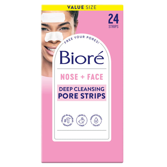 Deep Cleansing Blackhead Remover Pore Strips for Face and Nose