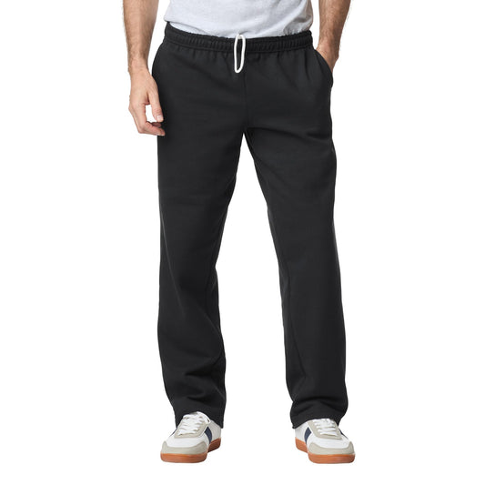 Cozy fleece sweatpants with pockets for comfortable athletic wear clothing.