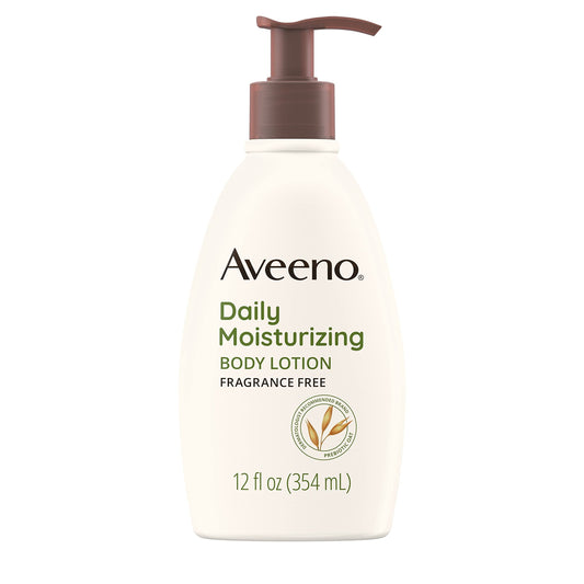 Aveeno Daily Moisturizing Body Lotion with Soothing Oat and Rich Emollients to Nourish Dry Skin, ...