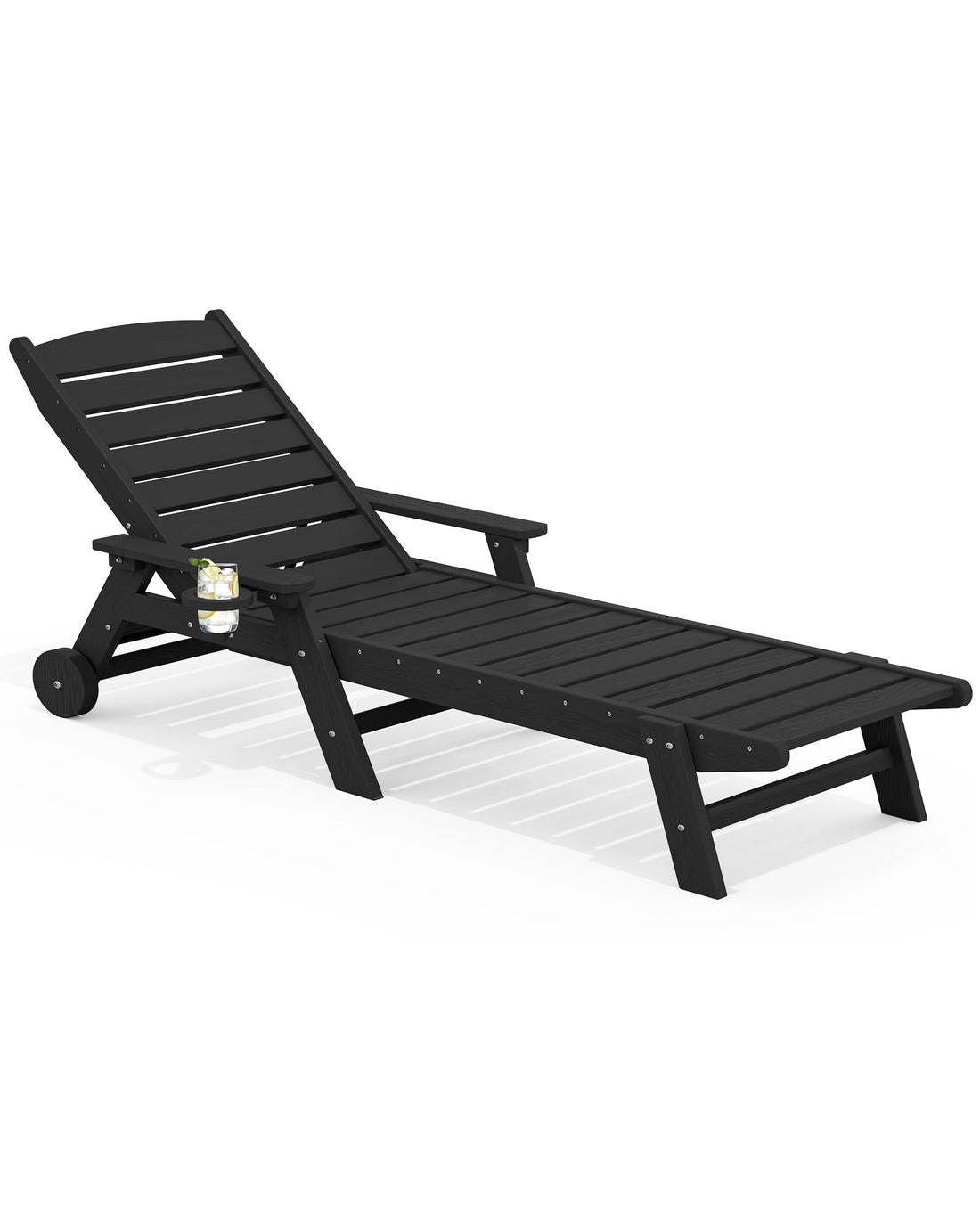 SERWALL HDPE Patio Chaise Lounge Chair Review