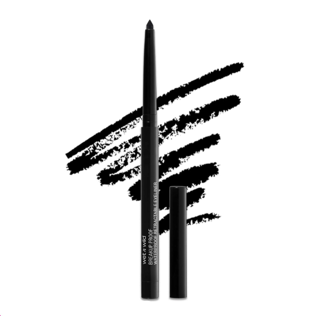 Mega Last Breakup Proof Retractable Eyeliner for Long-Lasting Waterproof Wear.