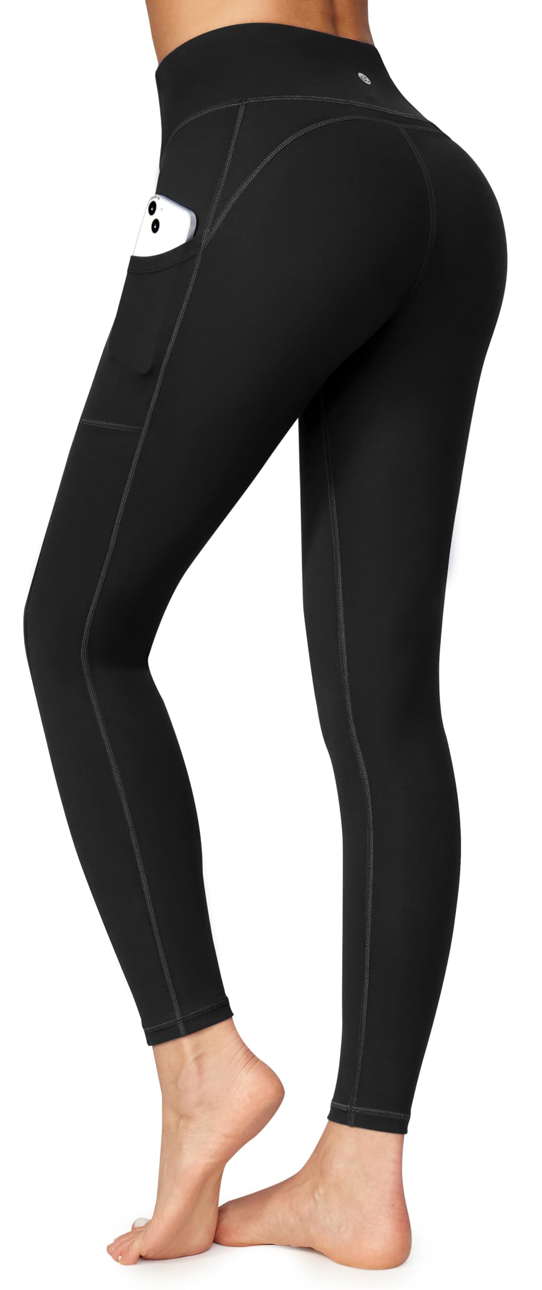 High-Waisted Women's Yoga Pants with Pockets for Comfortable Workout