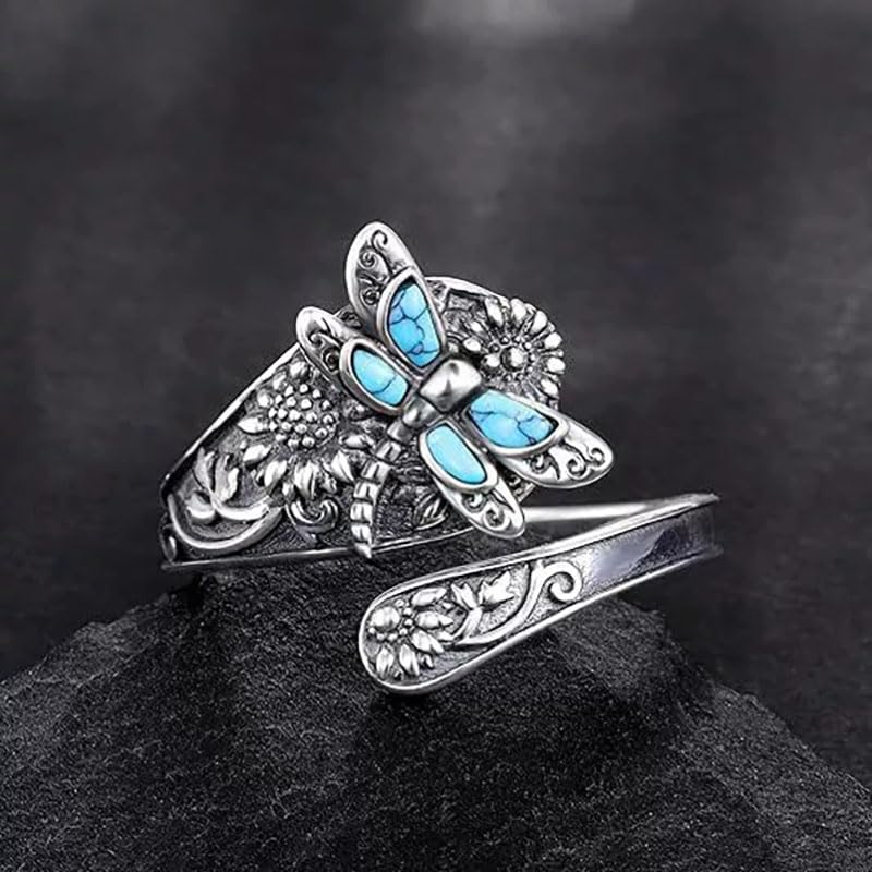 Unique Adjustable Vintage Thumb Rings for Women in Various Designs