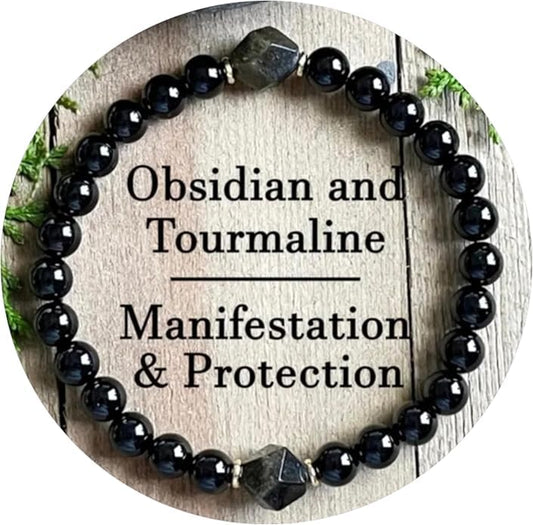 Limited Time Offer: Get This Powerful Obsidian Black Tourmaline Bracelet Now