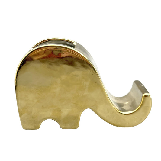 ZEAFER Exotic Elephant Ceramic Pen Holder Vase