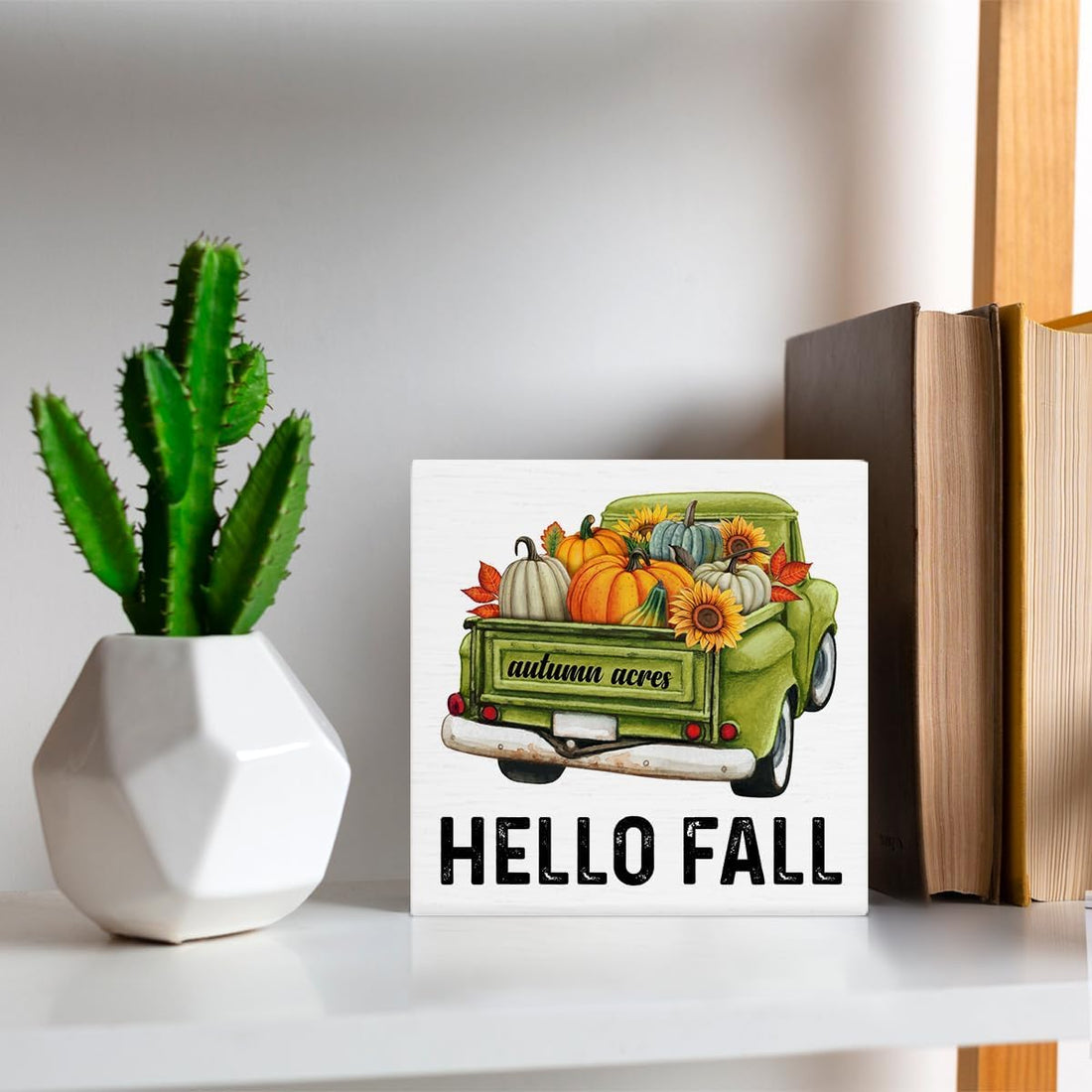 Thanksgiving Decorative Signs for Office Desk