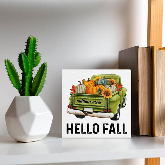 Thanksgiving Decorative Signs for Office Desk