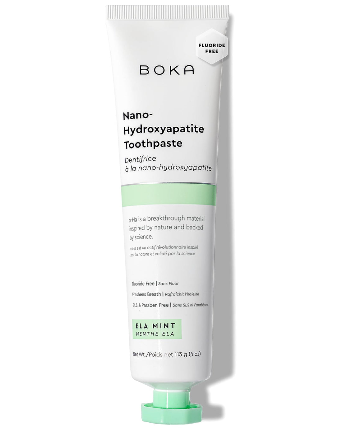 Boka Fluoride-Free Toothpaste with Nano Hydroxyapatite for Sensitive Teeth