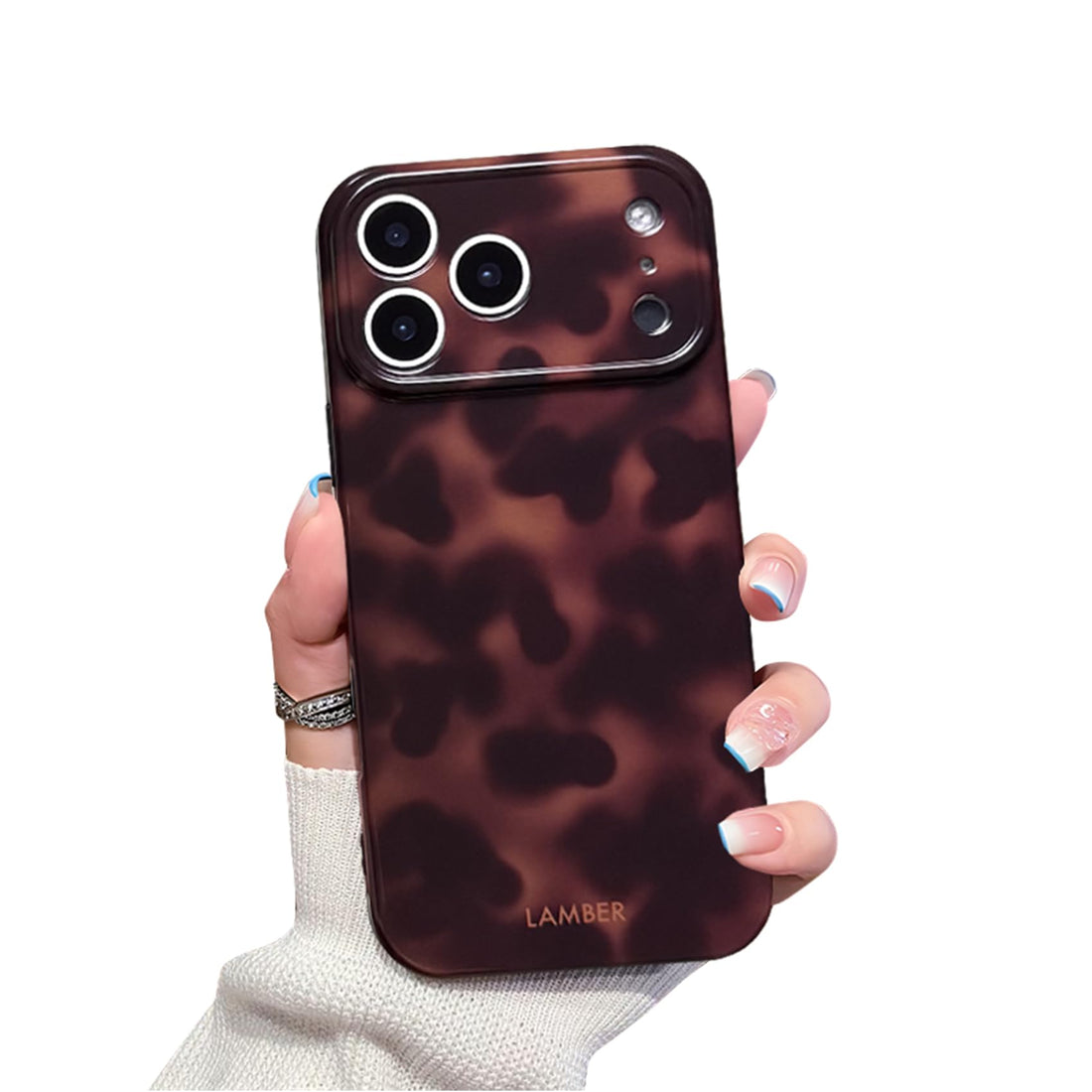 Tortoise Shell Pattern iPhone Case for iPhone 17 Pro Max - Shockproof Camera Protective Case