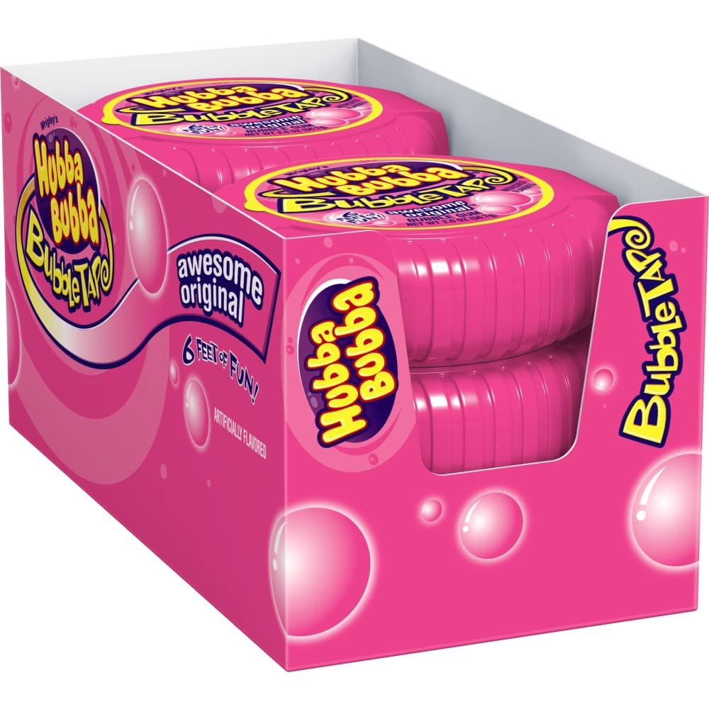 Hubba Bubba Gum Tape Product Description and Bulk Details Affordable original bubble gum tape in ...