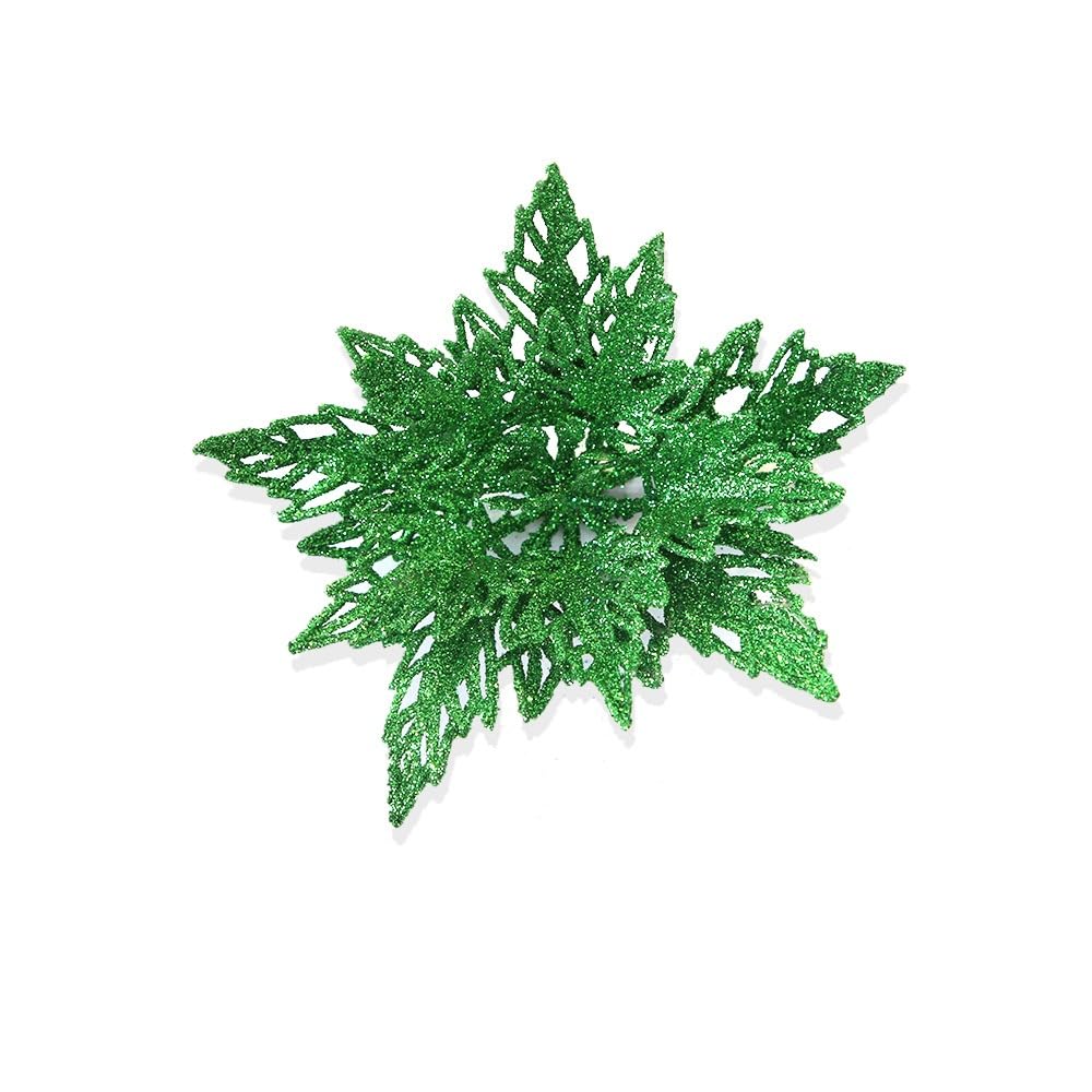 Artificial Poinsettia Christmas Tree Decorations