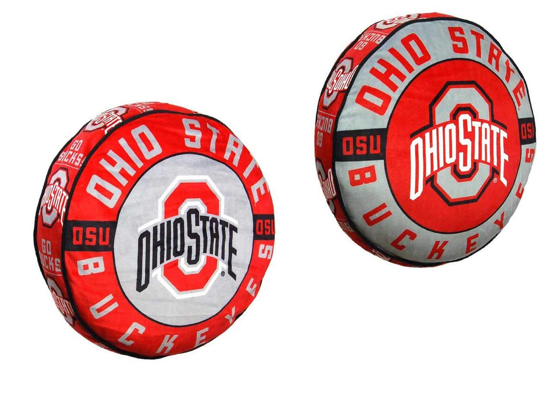 Ohio State Buckeyes Travel Pillow, Team Colors, One Count Only