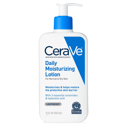 CeraVe Daily Moisturizing Lotion for Dry Skin | Body Lotion ⁘ Face Moisturizer with Hyaluronic Aci...