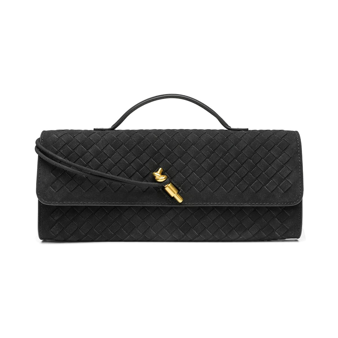 JYG Suede Woven Handbag for Women: A Trendy and Versatile Accessory