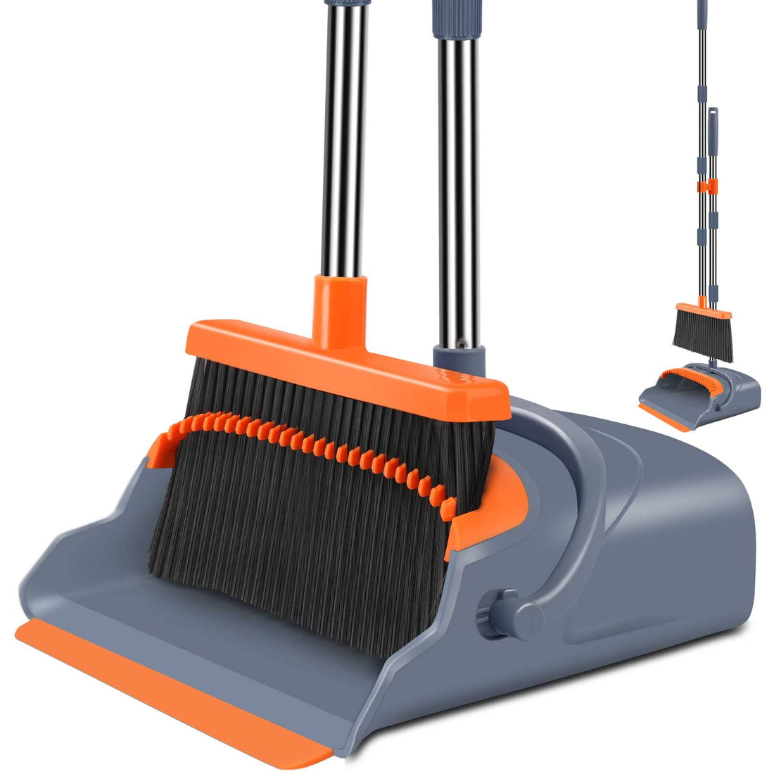 Kelamayi Upgrade Broom and Dustpan Set for Pet Owners