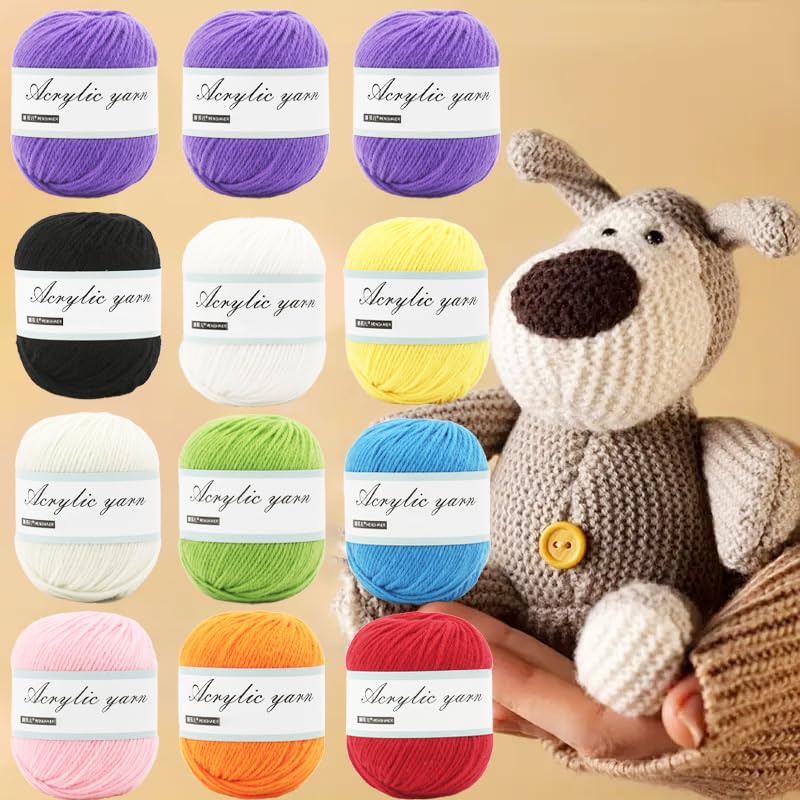 Best Acrylic Yarn for Crochet Beginners