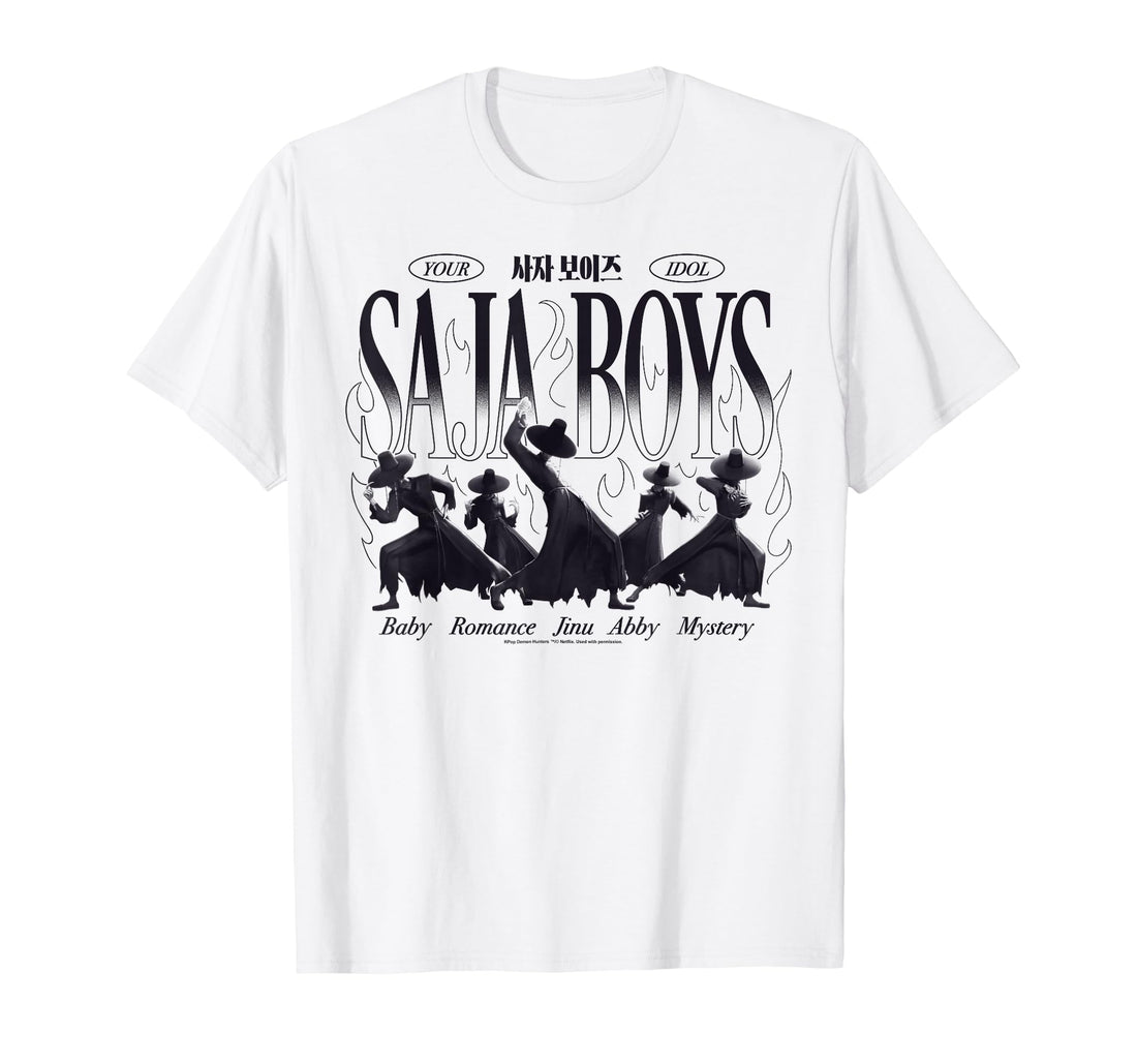 Kpop Demon Hunters Halloween T-Shirt Design