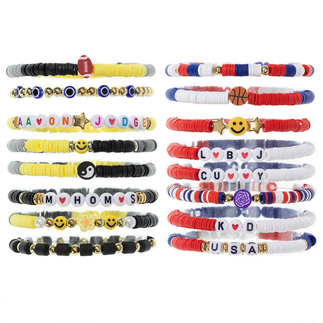 Preppy Friendship Bracelets for Women