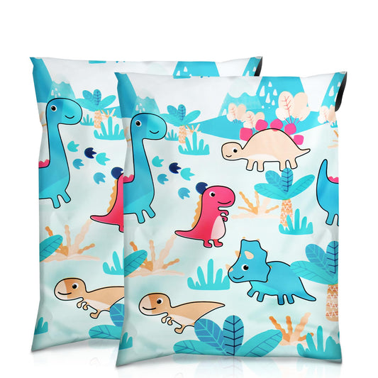 Dinosaur Pattern Styrofoam Envelopes for Small Business Shipping