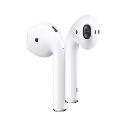 Apple AirPods (2nd Generation) Wireless Ear Buds, Bluetooth Headphones with Lightning Charging Case Included, Over 24 Hours o