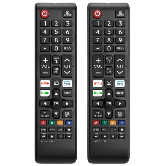 【Pack of 2】 New Universal Remote for All Samsung TV Remote, Replacement Compatible for All Samsung...