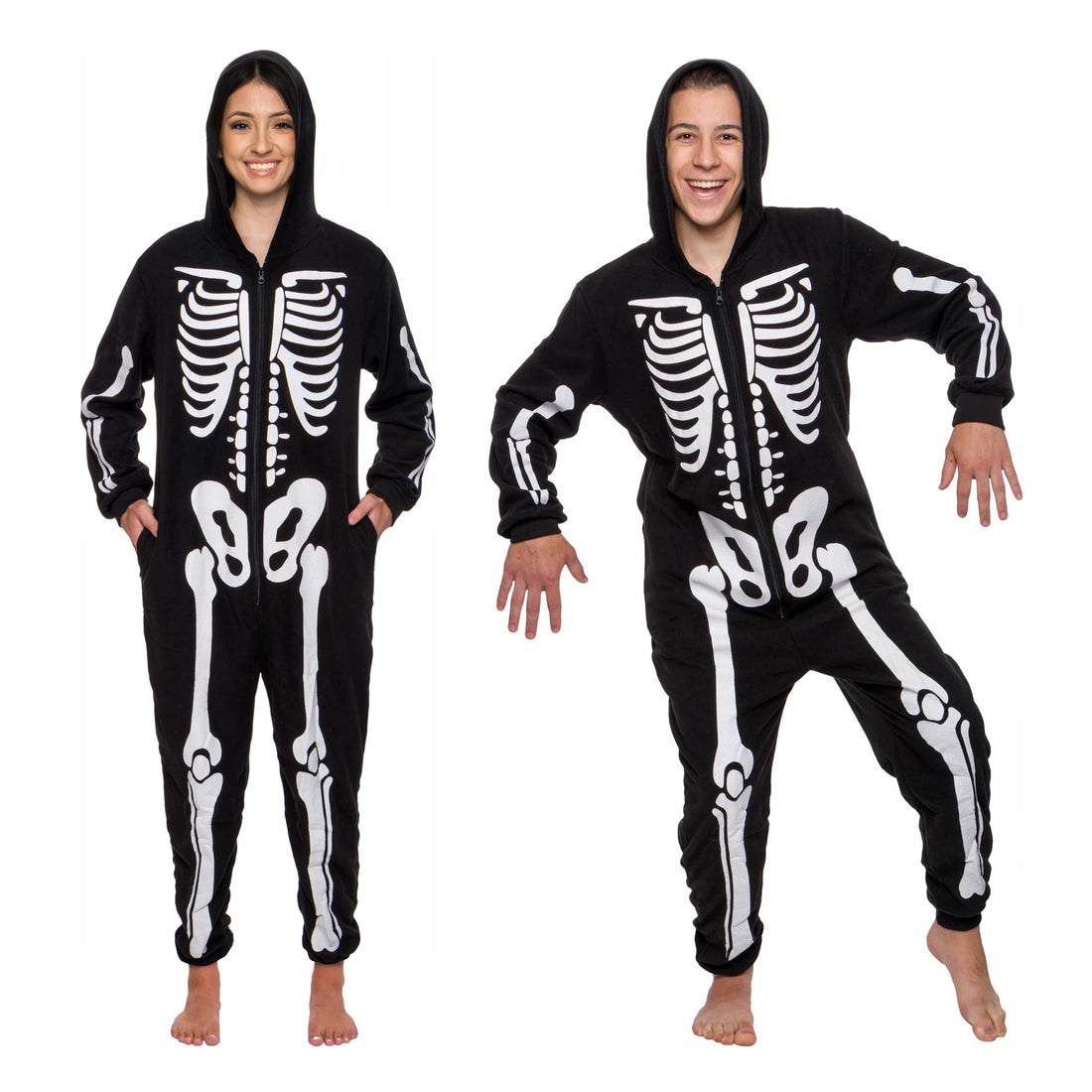 Cuddly Plush Adult Onesie for Women and Men Halloween Fun