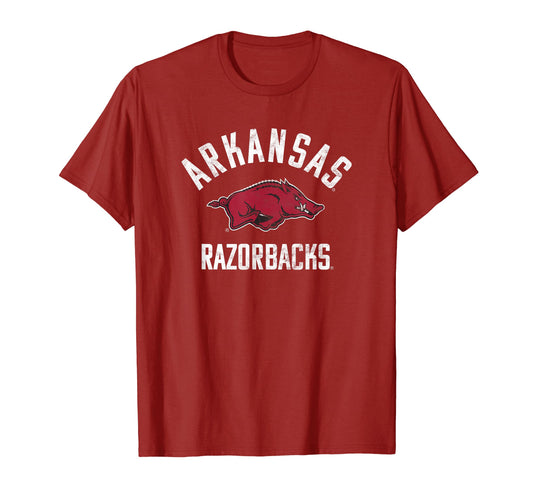 University of Arkansas Razorbacks Official Large Logo Graphic T-Shirt Design