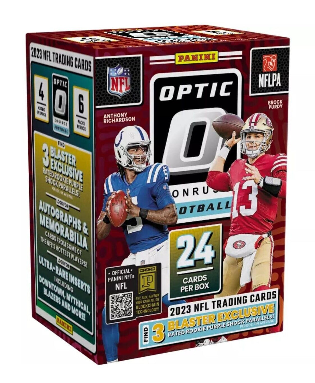 2023 Panini Donruss Optic Football Blaster Box.