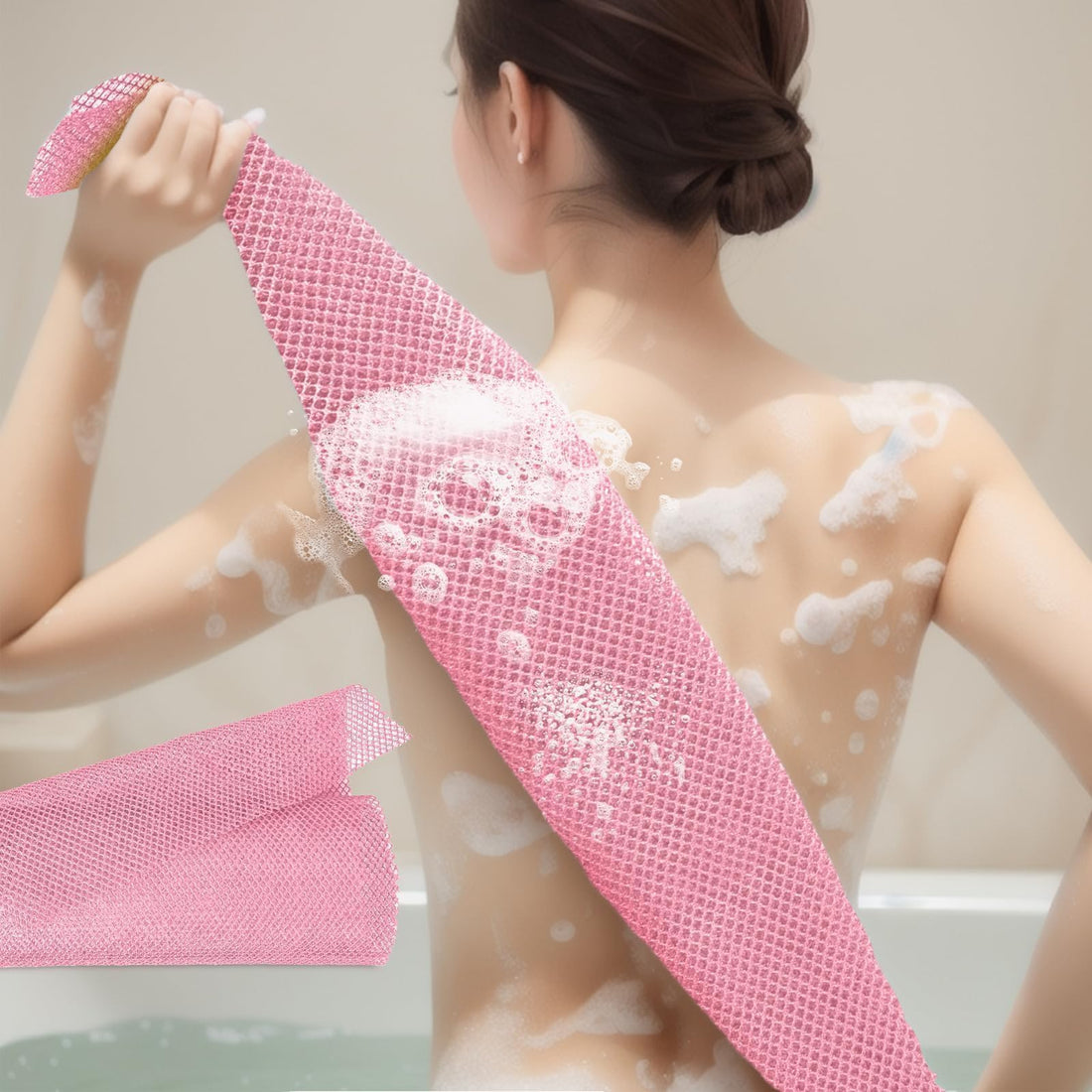 Exfoliating Made Easy: The African Net Sponge Body Scrubber