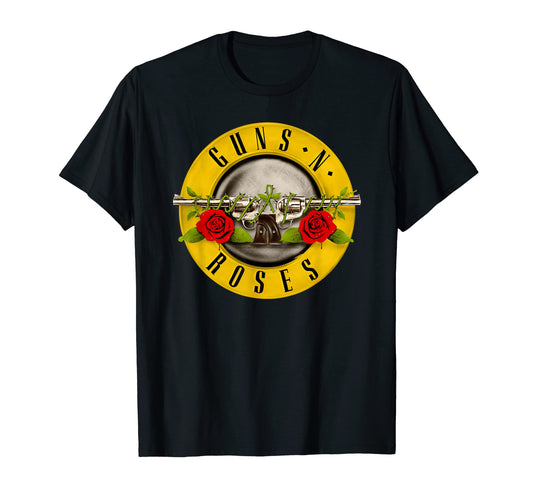 Guns N' Roses Official Bullet Logo T-Shirt.