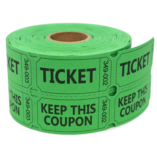 Raffle Tickets for Events and Classroom Use