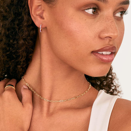 Paperclip Chain Necklace: The Office Secret Stylists Swear By